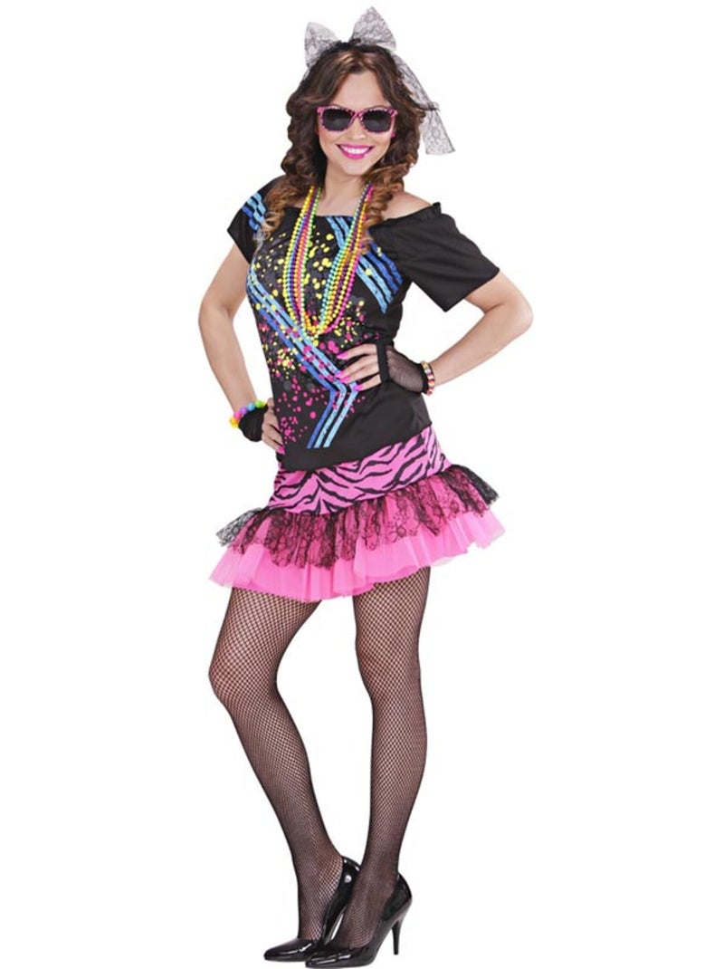 80 rockmeisje kostuum Multicolor - Kiabi
