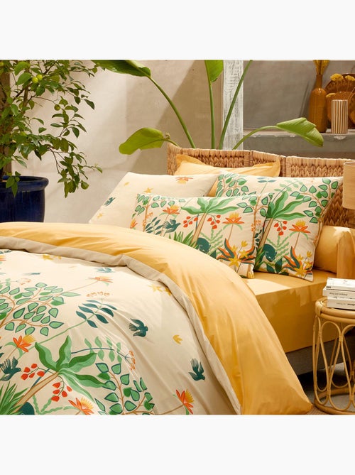 80 thread count tropisch perkaal katoen kussensloop - Kiabi 80 thread count tropisch perkaal katoen kussensloop - Kiabi
