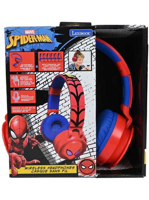 85db spiderman bluetooth koptelefoon met verlichting - Kiabi 85db spiderman bluetooth koptelefoon met verlichting - Kiabi