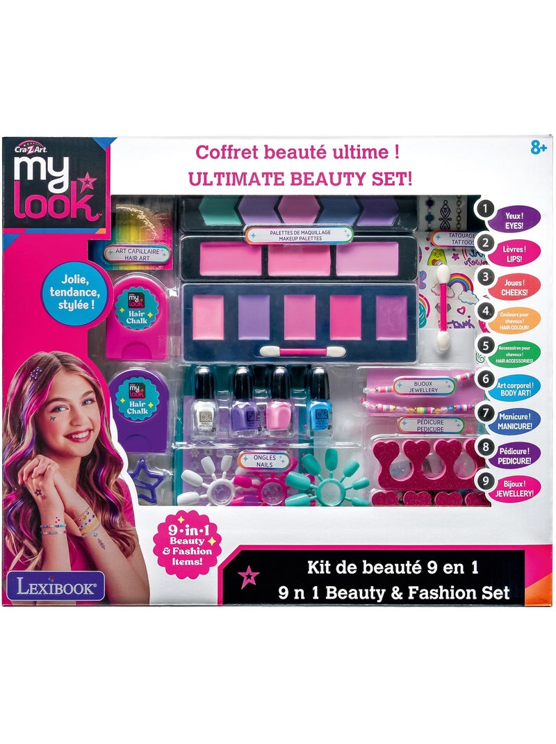 9-in-1 beauty & fashion set Multicolor - Kiabi