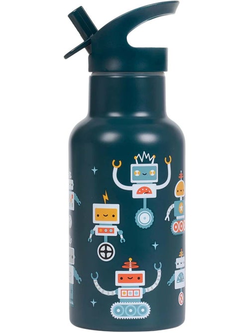 A little lovely company | gourde inox isotherme enfant 350 ml avec paille - Kiabi