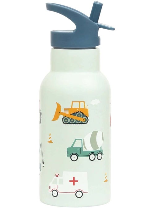 A little lovely company | gourde inox isotherme enfant 350 ml avec paille - Kiabi A little lovely company | gourde inox isotherme enfant 350 ml avec paille - Kiabi