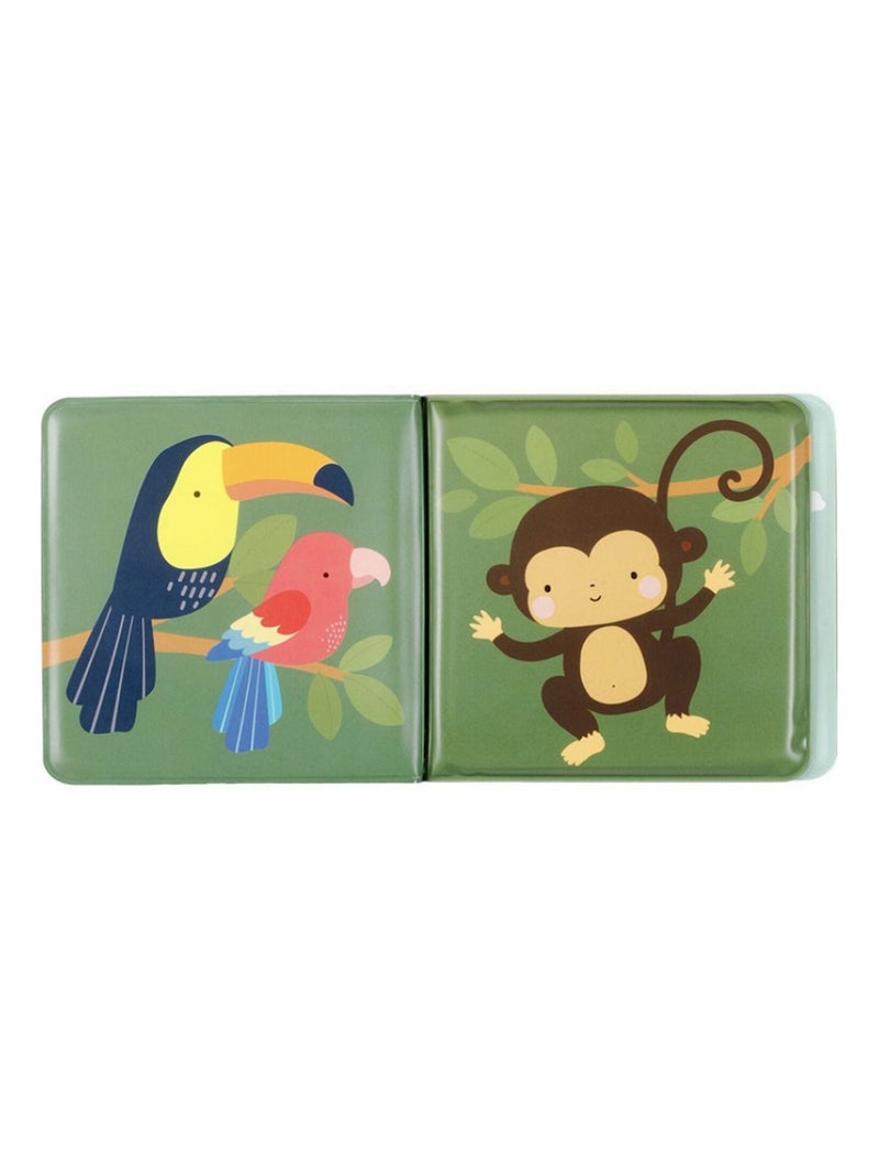 A little lovely company | livre de bain pour enfant les amis de la jungle Vert foncé - Kiabi