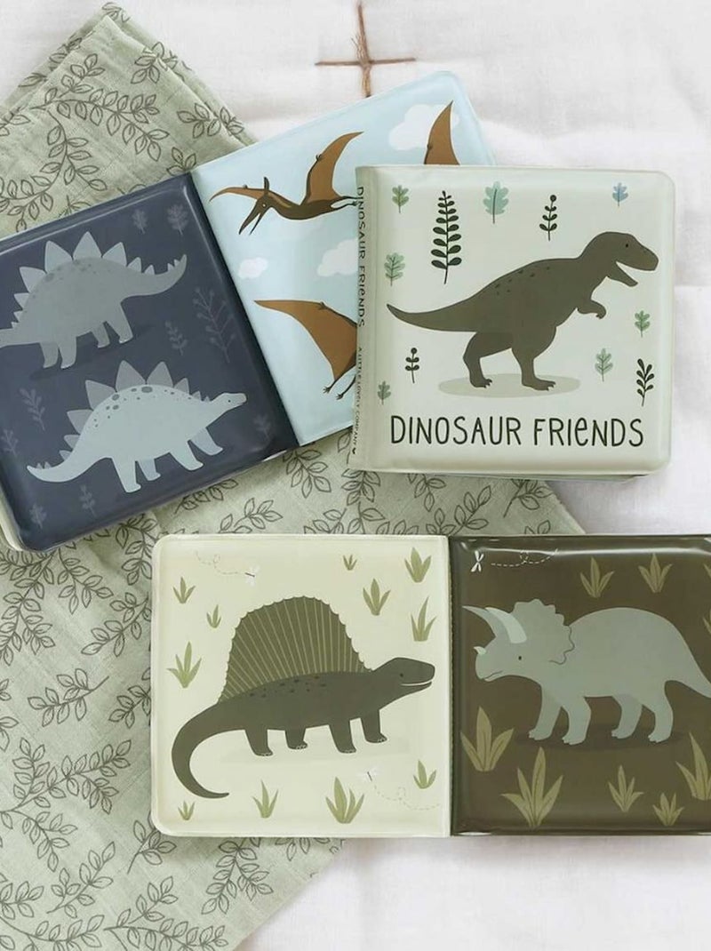 A little lovely company | livre de bain pour enfant nos amis dinosaures Vert - Kiabi