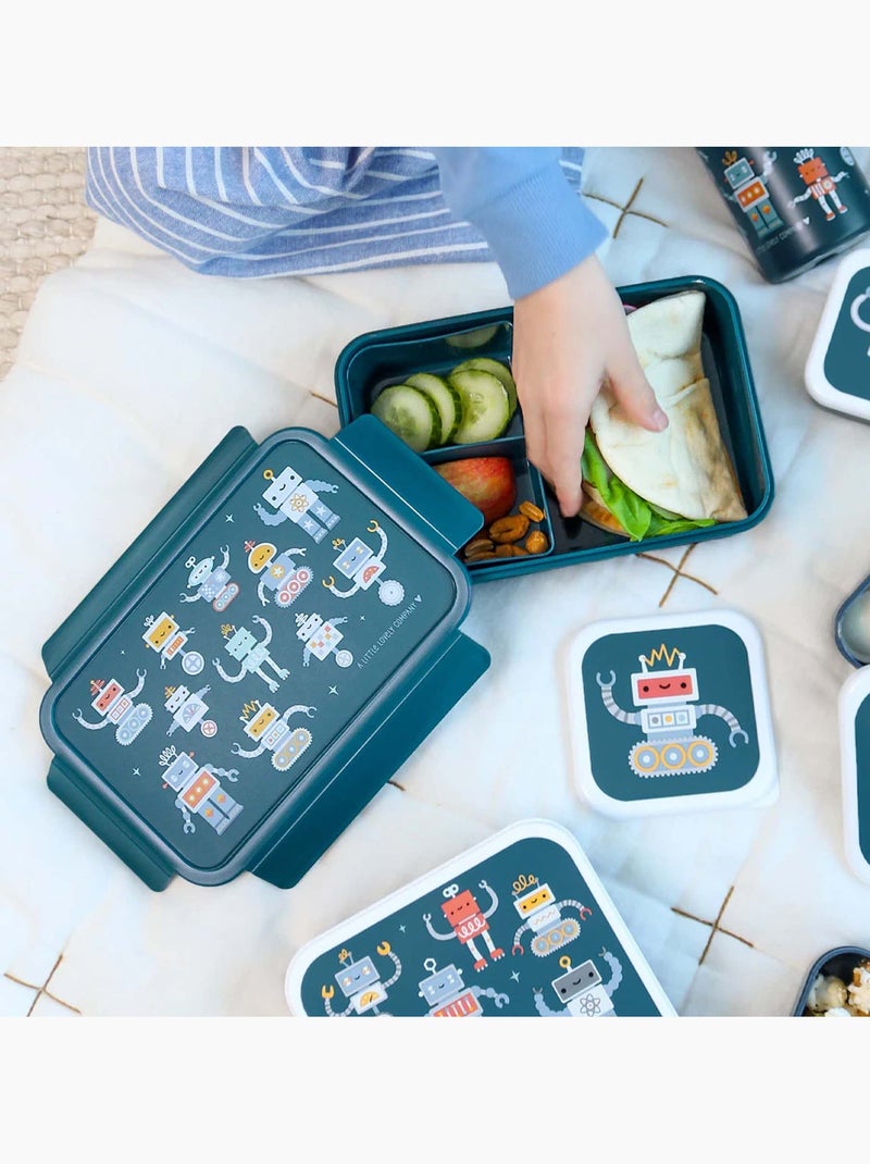 A little lovely company | lunch box enfant 3 compartiments bento Bleu marine - Kiabi