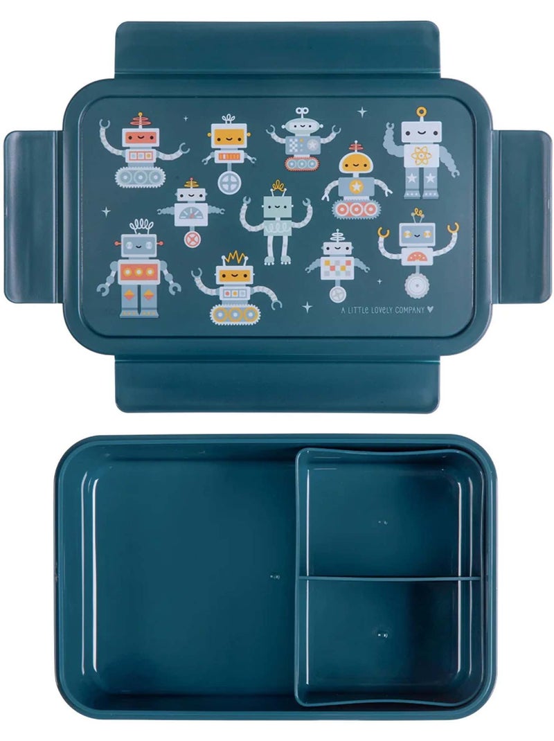 A little lovely company | lunch box enfant 3 compartiments bento Bleu marine - Kiabi