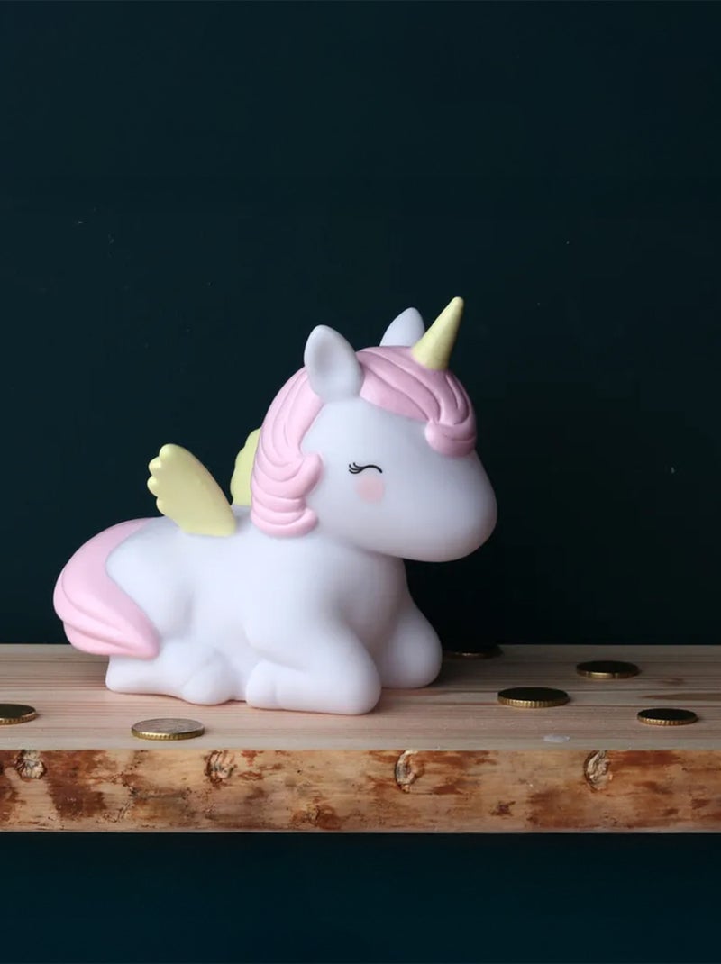 A little lovely company | tirelire enfant licorne Blanc - Kiabi