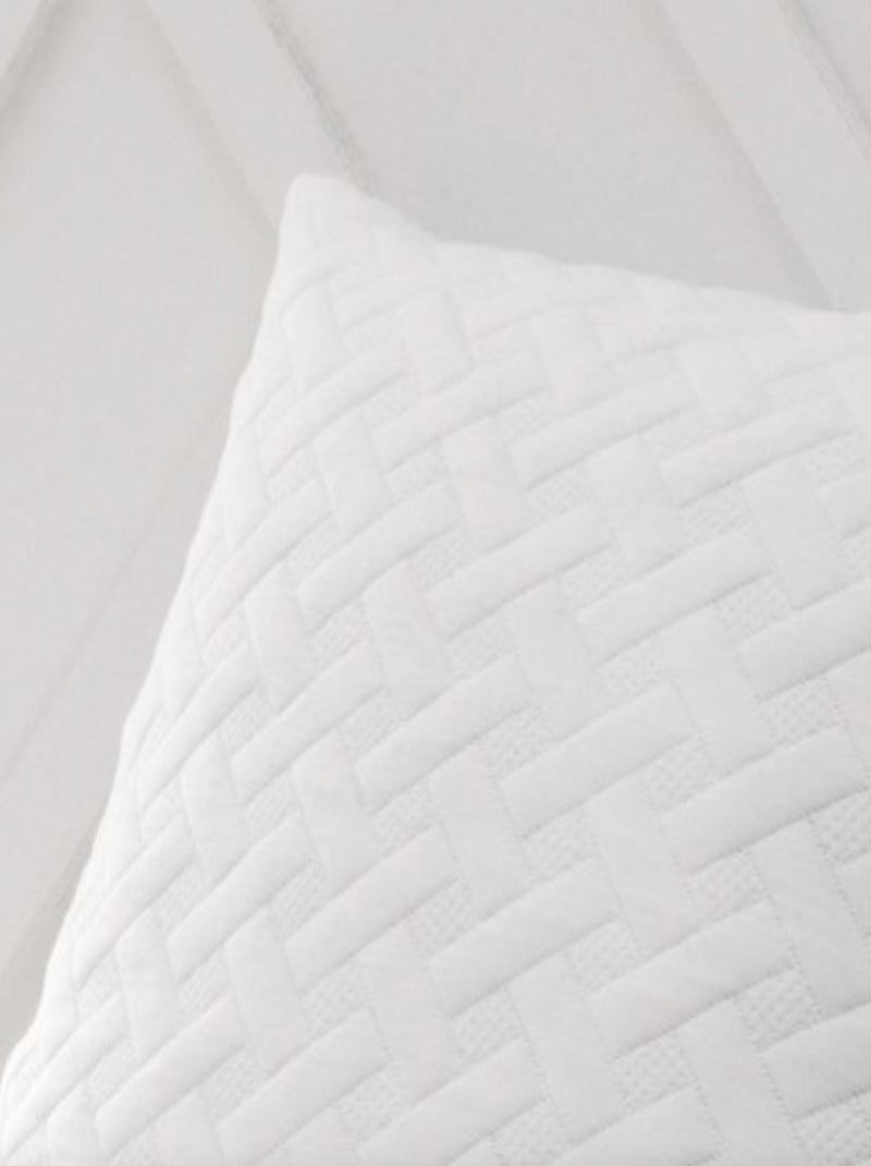 A L'Unité Oreillers Polyester Flocon Mémoire de Forme PROMO LINGE Blanc - Kiabi