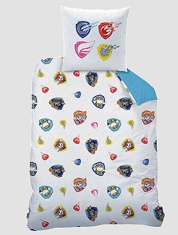 Aan beide zijden te gebruiken dekbedset met PAW Patrol-print