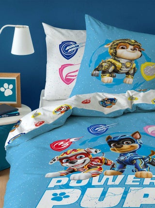 Aan beide zijden te gebruiken dekbedset met PAW Patrol-print