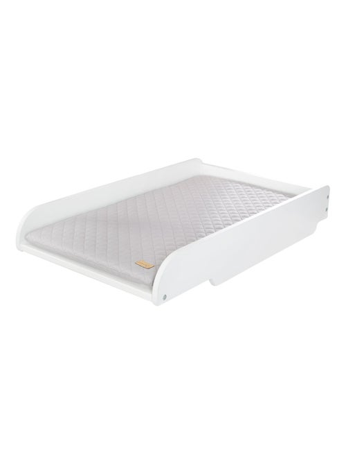 Aankleedblad om op babybed te plaatsen + waterafstotend aankleedkussen - ROBA 'roba Style' - Kiabi Aankleedblad om op babybed te plaatsen + waterafstotend aankleedkussen - ROBA 'roba Style' - Kiabi