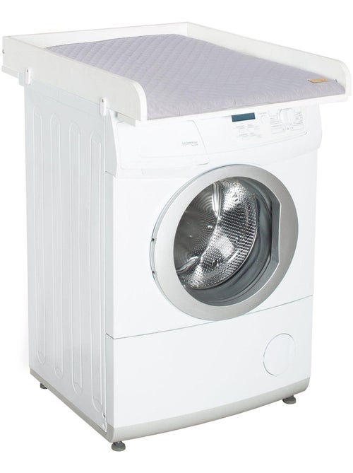 Aankleedblad voor wasmachine + waterafstotend aankleedkussen - ROBA 'roba Style' - Kiabi Aankleedblad voor wasmachine + waterafstotend aankleedkussen - ROBA 'roba Style' - Kiabi