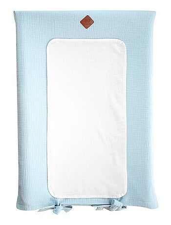 Aankleedkussenhoes voor baby van katoenen mousseline | sevira kids