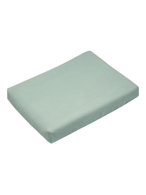 Aankleedkussenhoes voor baby van katoenen mousseline | sevira kids - Kiabi Aankleedkussenhoes voor baby van katoenen mousseline | sevira kids - Kiabi