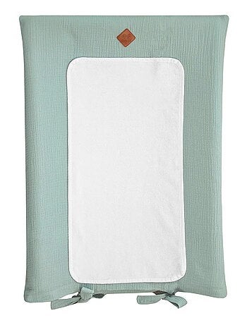 Aankleedkussenhoes voor baby van katoenen mousseline | sevira kids