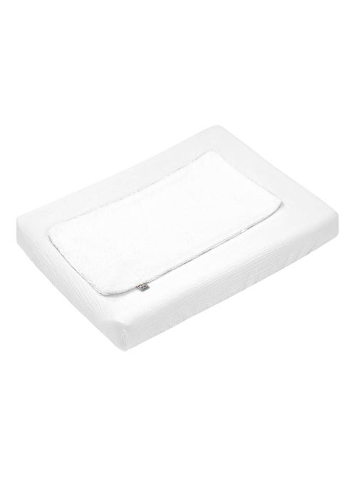 Aankleedkussenhoes voor baby van katoenen mousseline | sevira kids - Kiabi Aankleedkussenhoes voor baby van katoenen mousseline | sevira kids - Kiabi