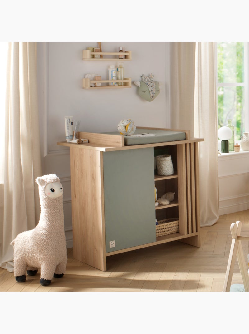 Aankleedkussenopzet voor commode tot 15 kg Bruin - Kiabi