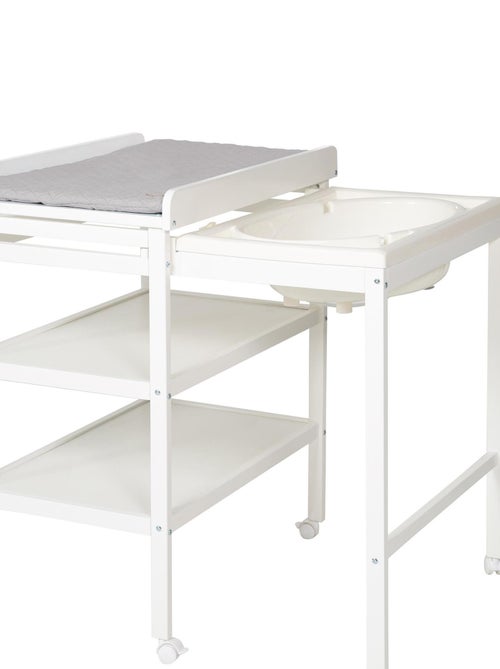 Aankleedtafel + badje en waterafstotend aankleedkussen - ROBA - Kiabi