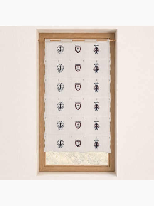 Aanpasbaar, geborduurd met maritieme motieven - Kiabi
