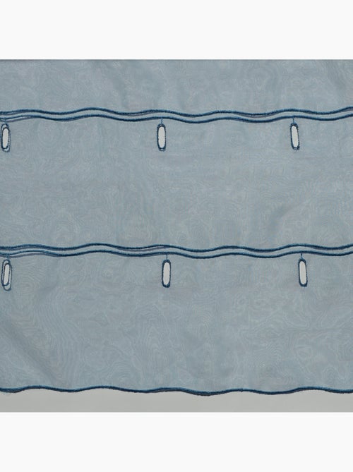 Aanpasbare effen organza met geborduurde knoopsgaten - Kiabi Aanpasbare effen organza met geborduurde knoopsgaten - Kiabi