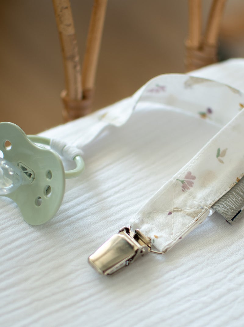 Aanpasbare katoenen speenclip, sidonia Beige - Kiabi