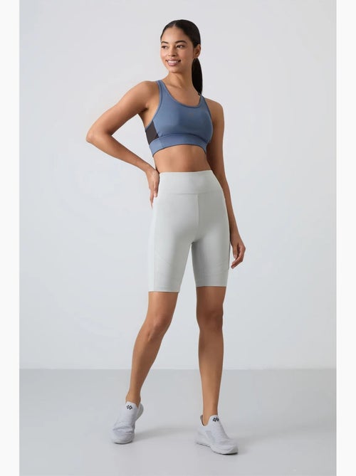 Aansluitend mouwloos crop sporttop tommy - Kiabi