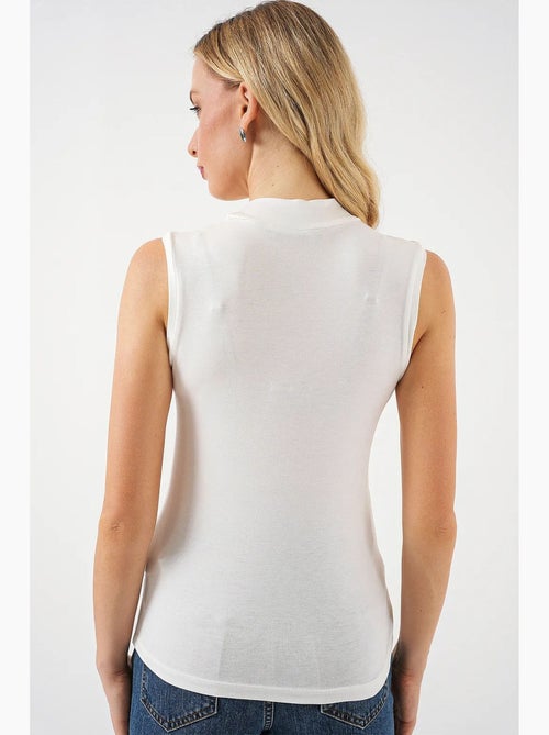 Aansluitende bodysuit met halve col bdart - Kiabi Aansluitende bodysuit met halve col bdart - Kiabi