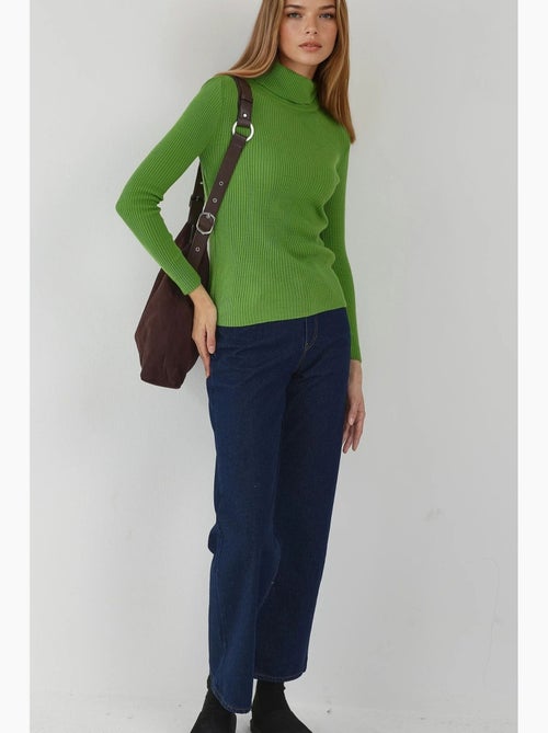 Aansluitende getextureerde coltrui my fashion - Kiabi Aansluitende getextureerde coltrui my fashion - Kiabi