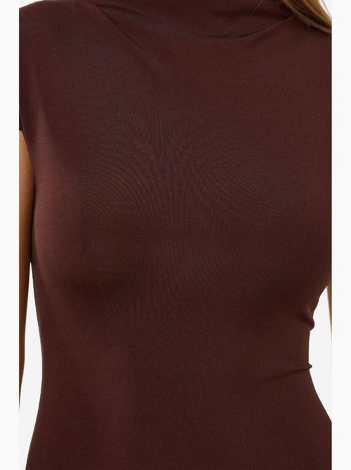 Aansluitende mini-jurk met ronde hals hiccup - Kiabi Aansluitende mini-jurk met ronde hals hiccup - Kiabi