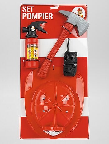 Accessoires de pompier - Déguisement