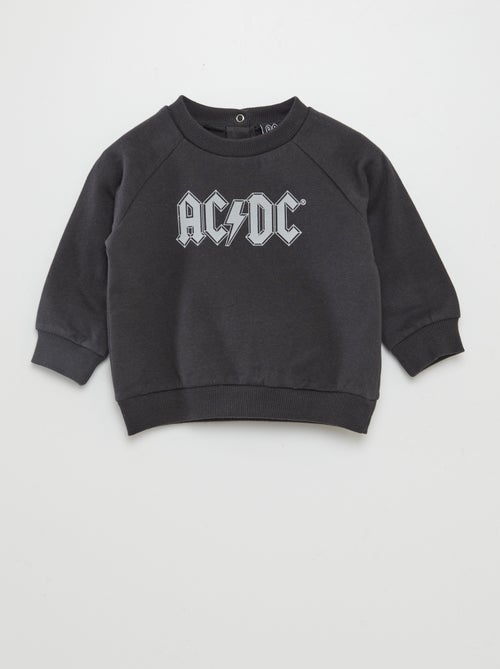 'AC/DC'-sweater van joggingstof - Kiabi