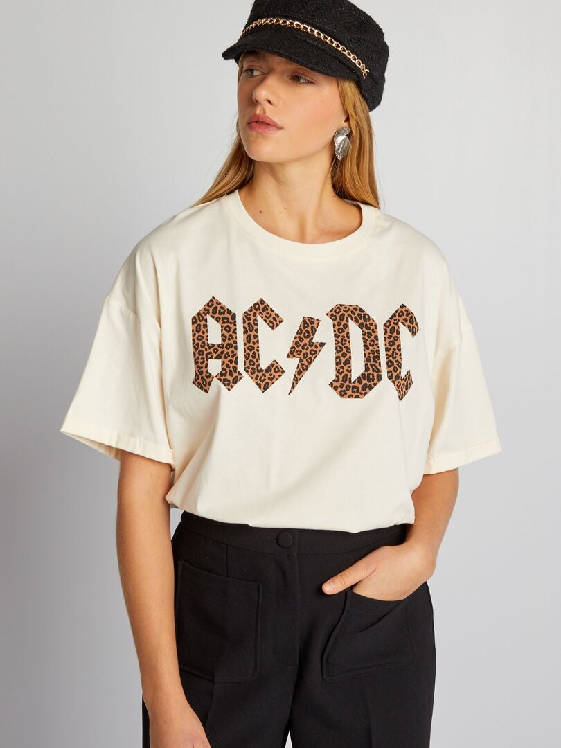 'AC/DC'-T-shirt - WIT - Kiabi - 12.00€