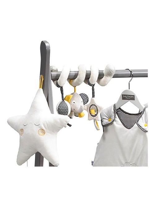Activiteiten-spiraal van wit fluweel - Kiabi Activiteiten-spiraal van wit fluweel - Kiabi