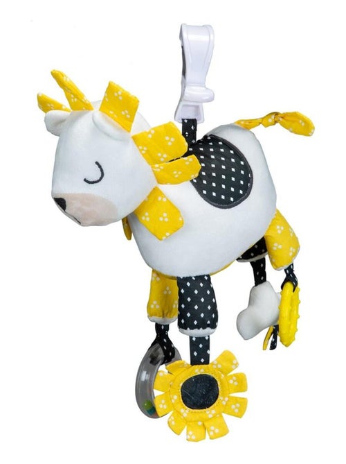 Activiteitenknuffel van wit fluweel - Kiabi Activiteitenknuffel van wit fluweel - Kiabi