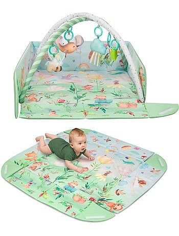Activiteitenmat voor baby’s LIONELO Inga 2-in-1 – Box – Wasbaar – Interactief speelgoed
