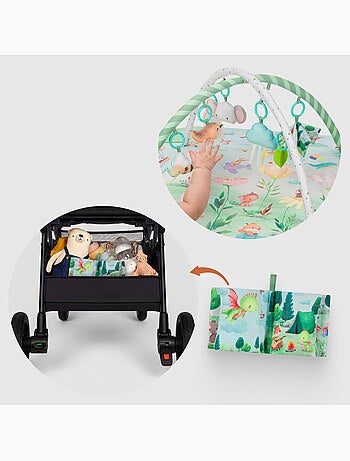 Activiteitenmat voor baby’s LIONELO Inga 2-in-1 – Box – Wasbaar – Interactief speelgoed