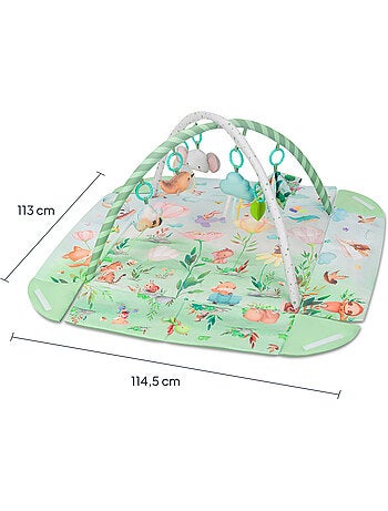 Activiteitenmat voor baby’s LIONELO Inga 2-in-1 – Box – Wasbaar – Interactief speelgoed