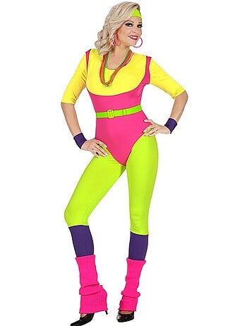 Aerobicsinstructeurkostuum uit de jaren 80
