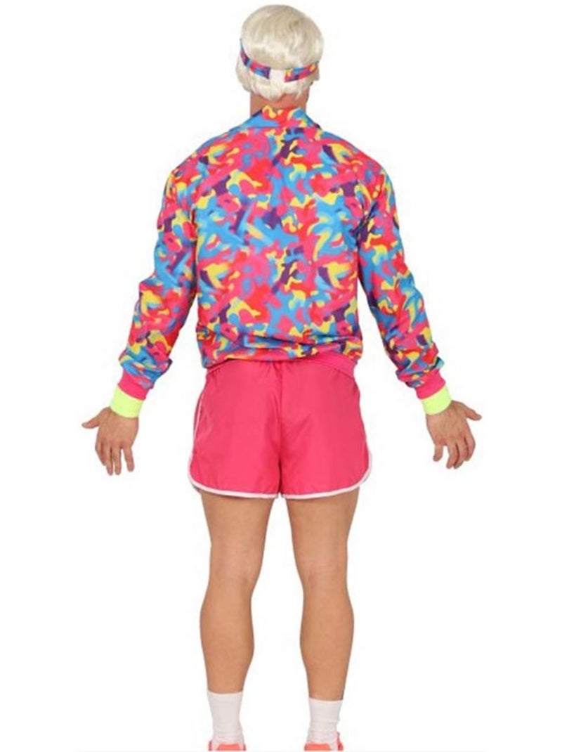 Aerobicskostuum uit de jaren 80 Multicolor - Kiabi