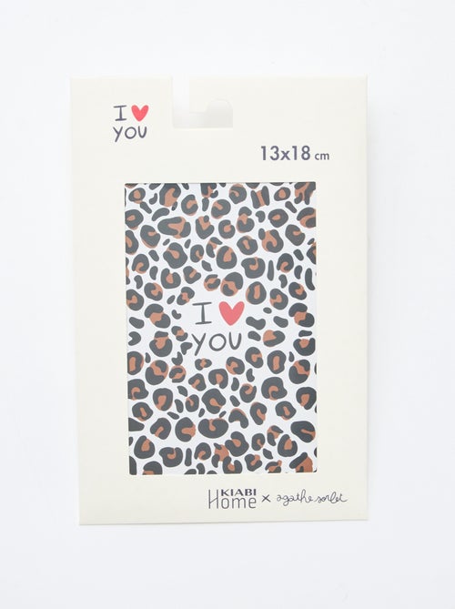 Affiche  'Agathe Sorlet x Kiabi' - Saint-Valentin - Kiabi