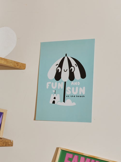 Affiche imprimé 30 x 40 cm - Kiabi Home - Kiabi