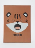 Affiche imprimé 30 x 40 cm - Kiabi Home Marron - Kiabi