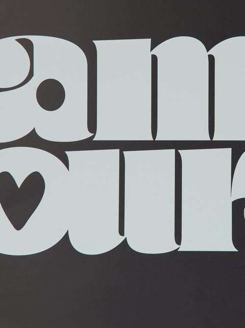 Affiche imprimé 30 x 40 cm - Kiabi Home - Kiabi