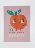 Affiche imprimé 30 x 40 cm - Kiabi Home Orange - Kiabi