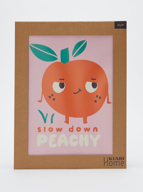 Affiche imprimé 30 x 40 cm - Kiabi Home - Kiabi