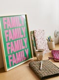 Affiche imprimé 30 x 40 cm - Kiabi Home Vert - Kiabi