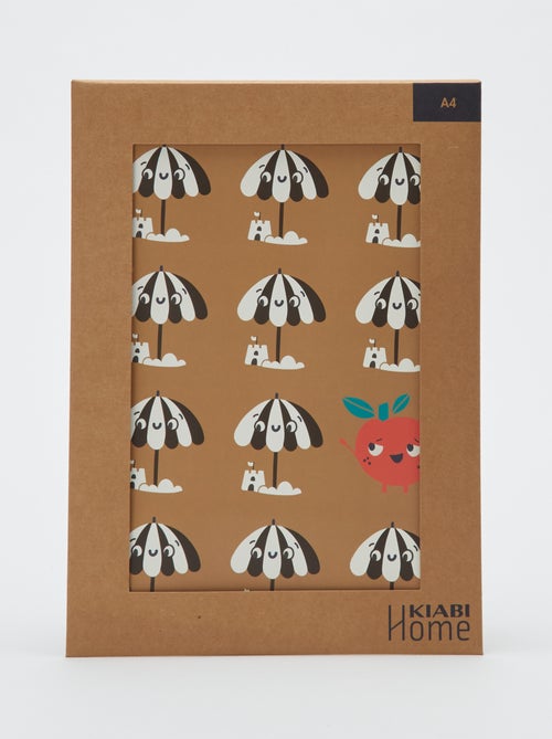 Affiche met print - A4-formaat - Kiabi Home - Kiabi