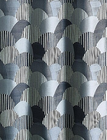 Afgerond jacquard meubelgordijn