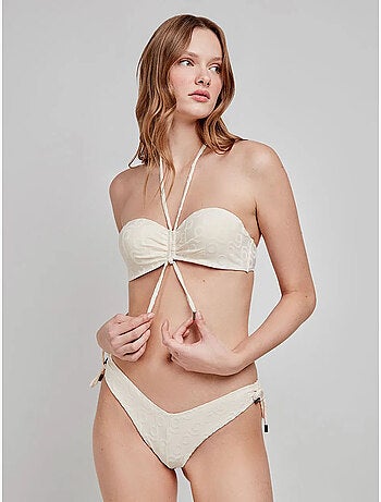 Afneembare bandeau bikini top
