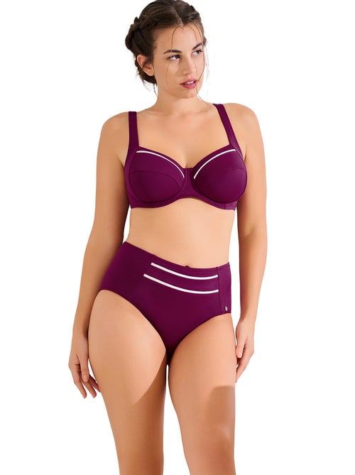 Afslankbikinitopje met hoge taille uvita - Kiabi